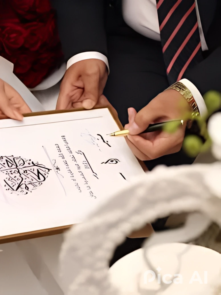 عقد الزواج الرسمي